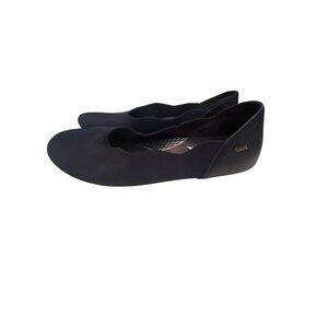 Skechers Womens 8.5 Arch Fit Ballet Flats Navy Comfortable Slip-On